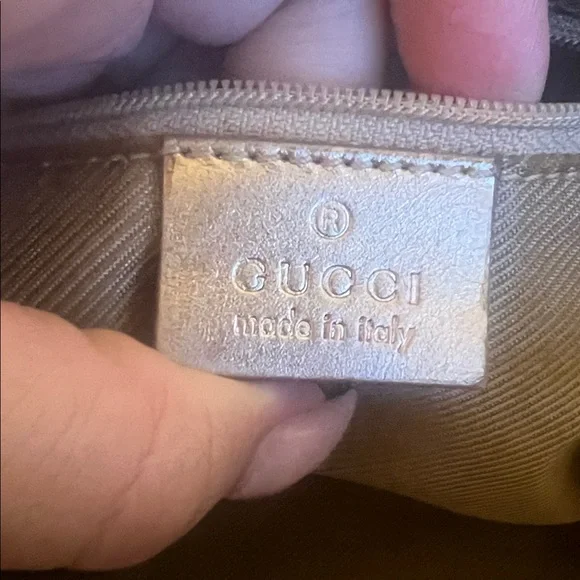 Gucci Teal and Gold Handbag - Picture 6 of 8